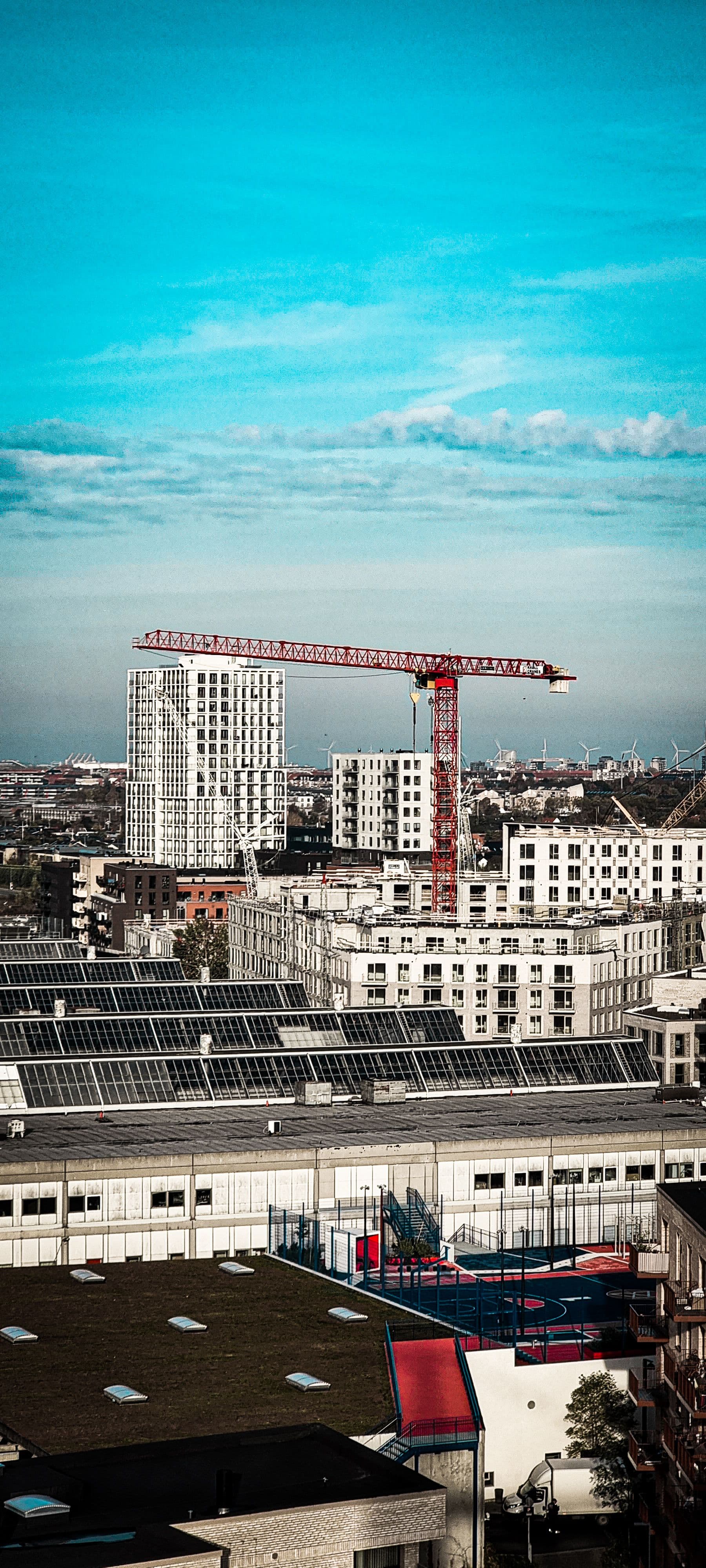 Marta Christensens Vej, Ørestad, Copenhagen, — KSR Cranes