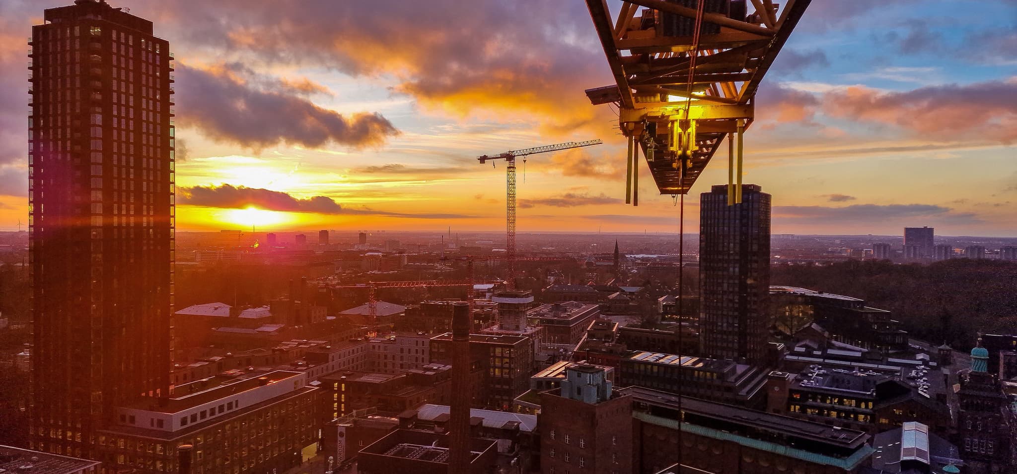Ny Carlsberg Vej, Copenhagen, — KSR Cranes